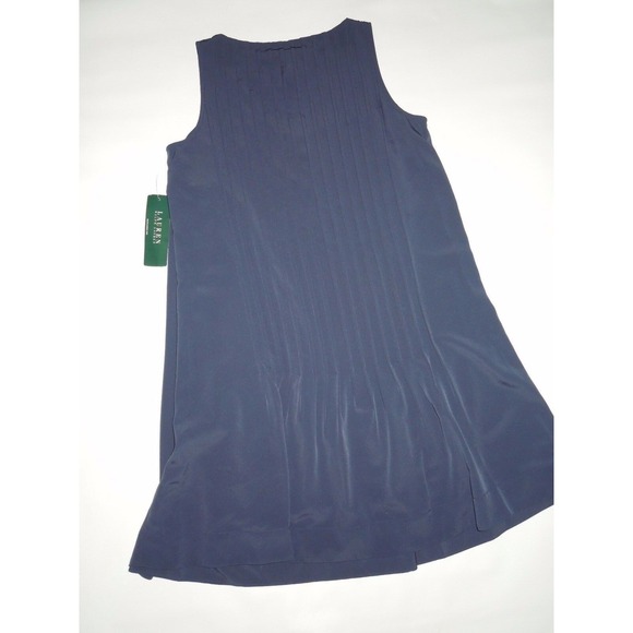 LAUREN Ralph Lauren Navy DRESS sleeveless ‎  size 6 - Picture 3 of 3